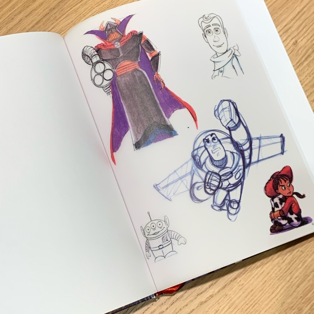 RARE Pixar/Disney Sketchbook